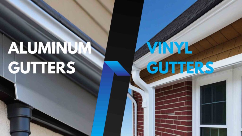 Aluminum and Vinyl Gutters