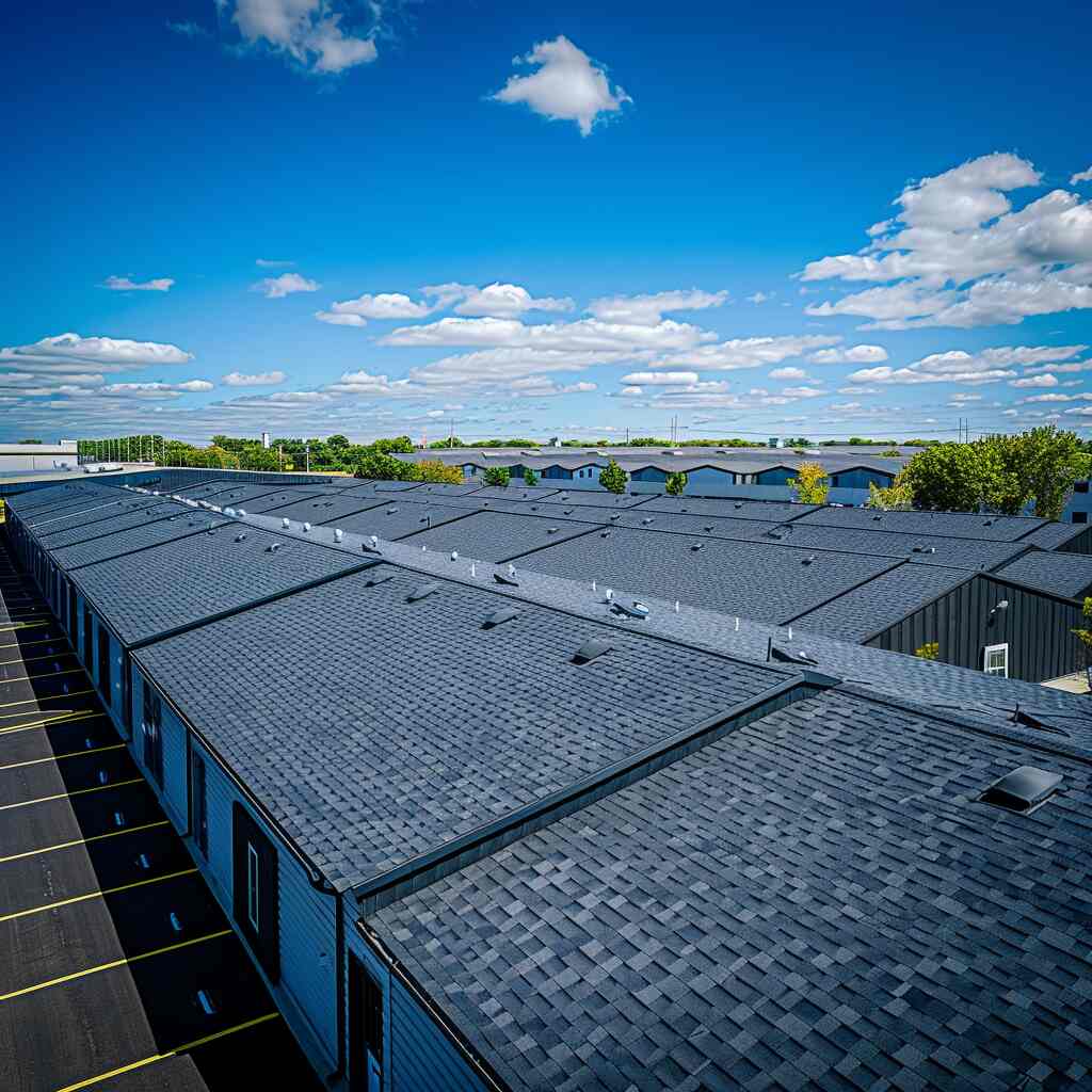 Commercial Roofing with Shingles