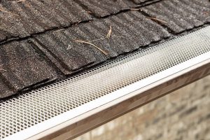 Mesh For Gutters more practical for smaller debris